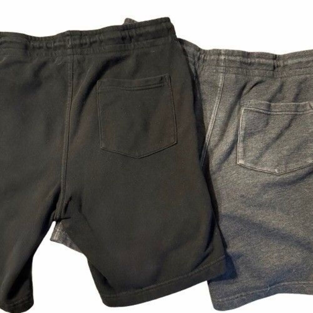 SOLD-Goodfellow & Co Men's Casual Cotton Blend Shorts XL, Gray And Black Bundle - Picture 4 of 7
